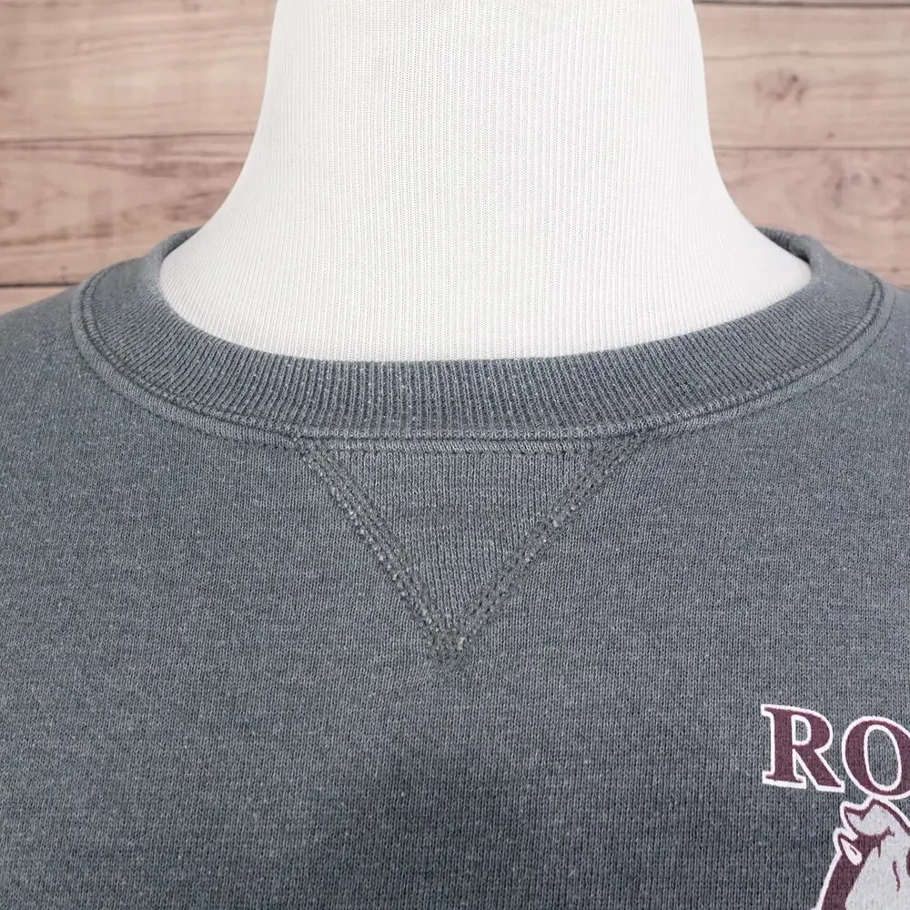 VINTAGE ROLLA BULLDOGS MISSOURI RUSSELL ATHLETIC GREY SWEATSHIRT‎ SIZE L LARGE - Picture 3 of 8